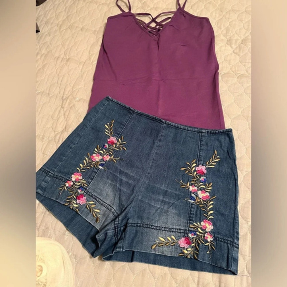 ANGEL PREMIUM-~ 100% COTTON SHORTS/ TOP~OUTFIT~10
